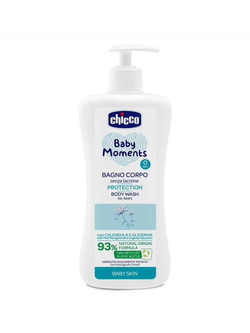 Chicco αφρόλουτρο new baby moments protection 500ml l40-10580-00 - Chicco