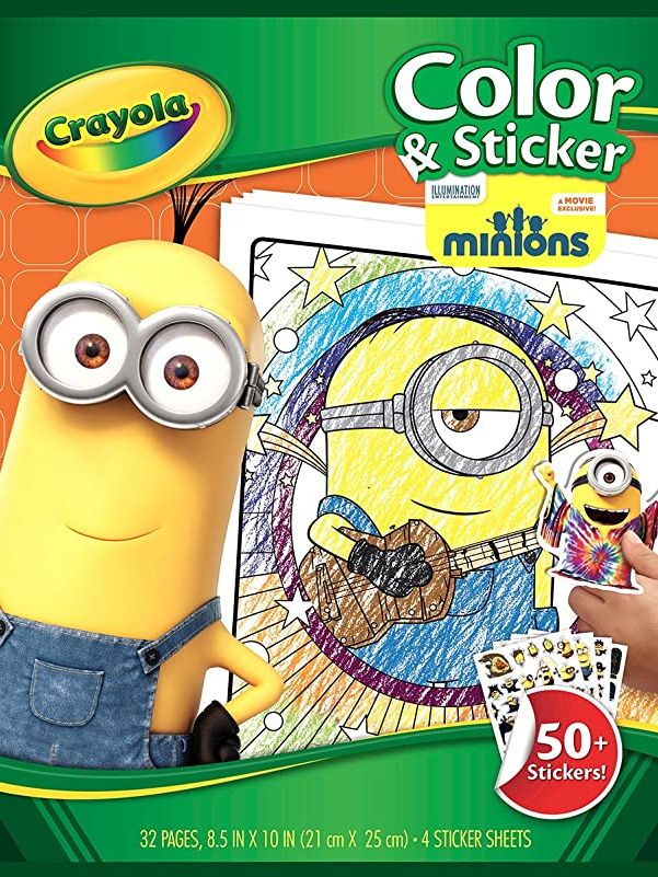 Crayola album zωγραφικης με αυτοκολλητα - Crayola