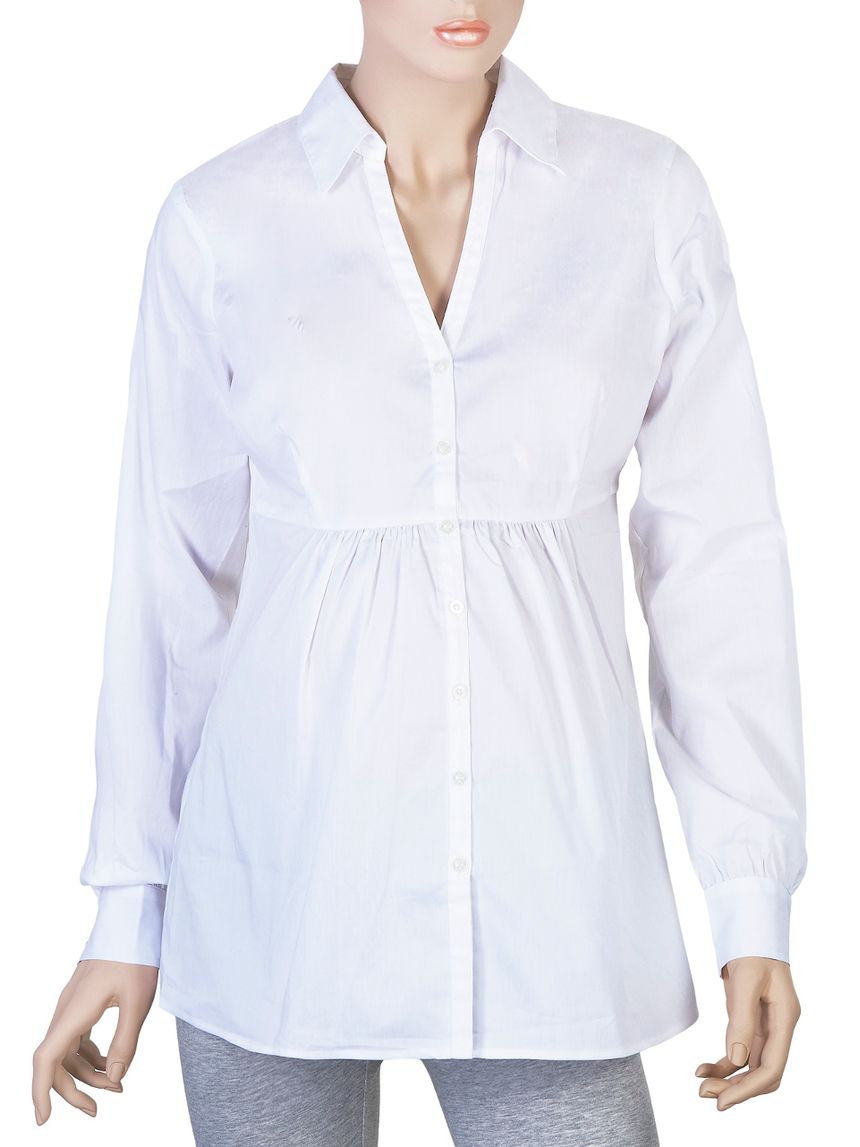 γυναικείο πουκάμισο λευκό - Prénatal