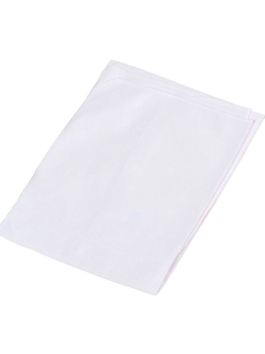 ο κόσμος του μωρού πάνα σεντονόπανου άσπρη με κοπτοράπτη  90x90 cm - ο κόσμος του μωρού