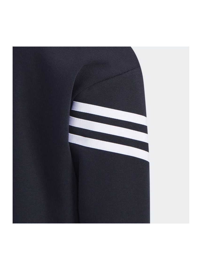 Adidas μπλούζα φούτερ graphic crewneck aeroready μπλε για αγόρι h40249 - Adidas