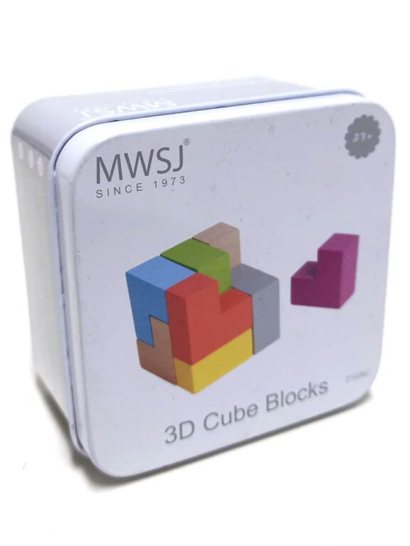 Iwood 3d cube blocks z1026j - iwood