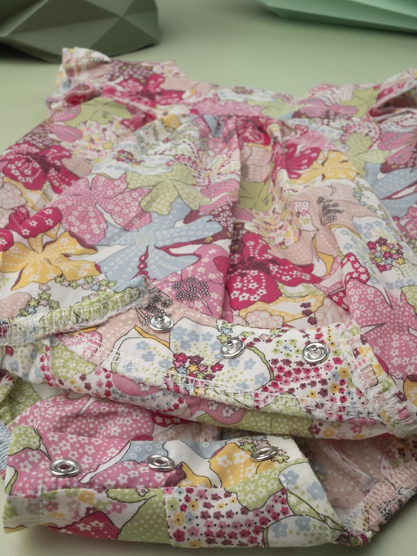 φορμάκι κοντό με εμπριμέ στάμπα για κορίτσι - Prénatal