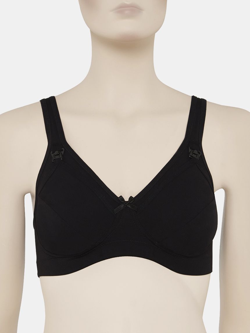 σουτιέν θηλασμού microfiber μαύρο cup c - Prénatal