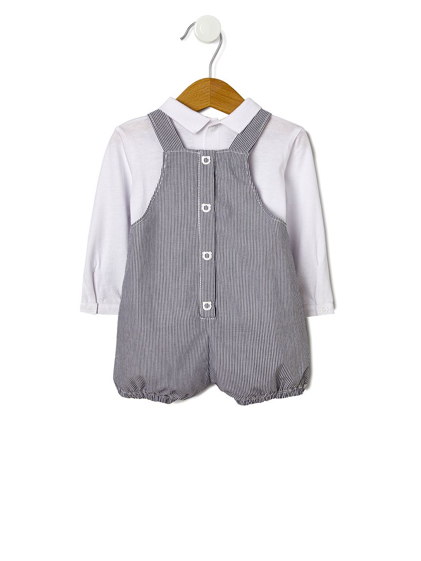 σετ μπλούζα και σαλοπέτα ριγέ για αγόρι - Prénatal