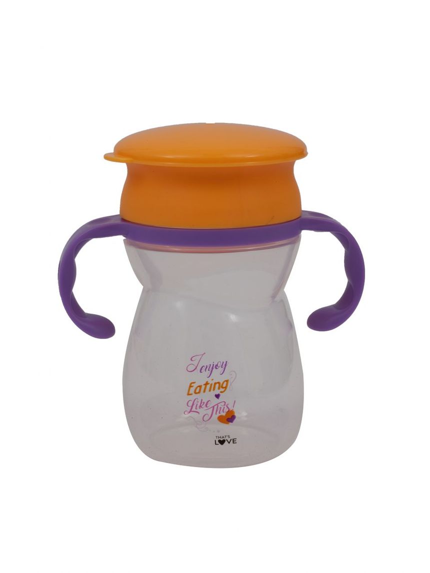 That’s love εκπαιδευτικό ποτηράκι πορτοκαλί-μωβ 360ml - That's Love