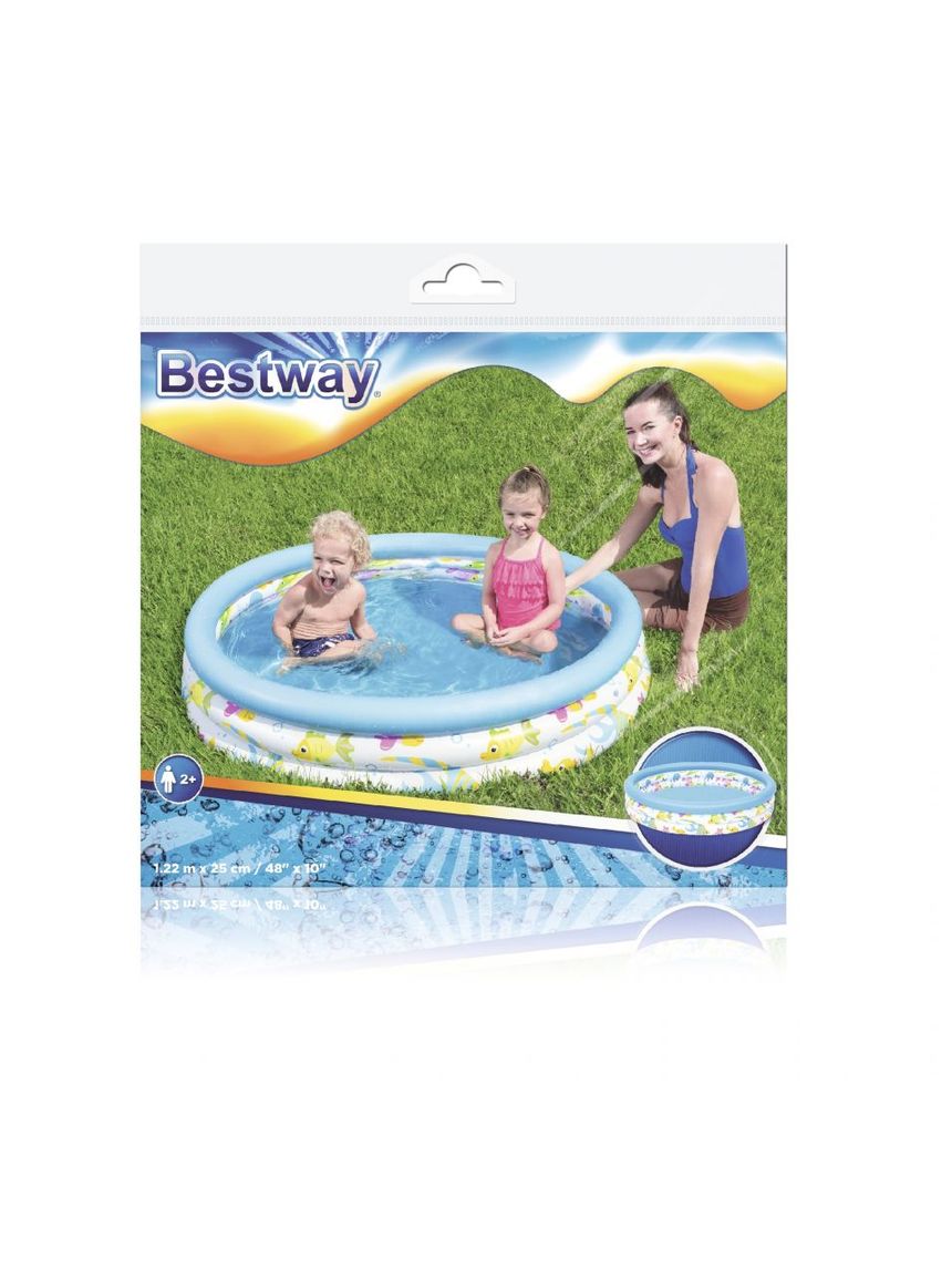 Bestway πισίνα κοράλια ψαράκια 122x25cm klt20569 - Bestway