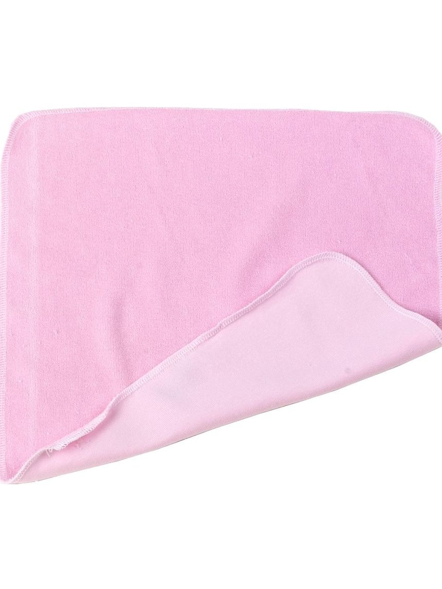 ο κόσμος του μωρού λαβέτα ώμου φροτέ ροζ με κοπτοράπτη 30x30 cm - ο κόσμος του μωρού