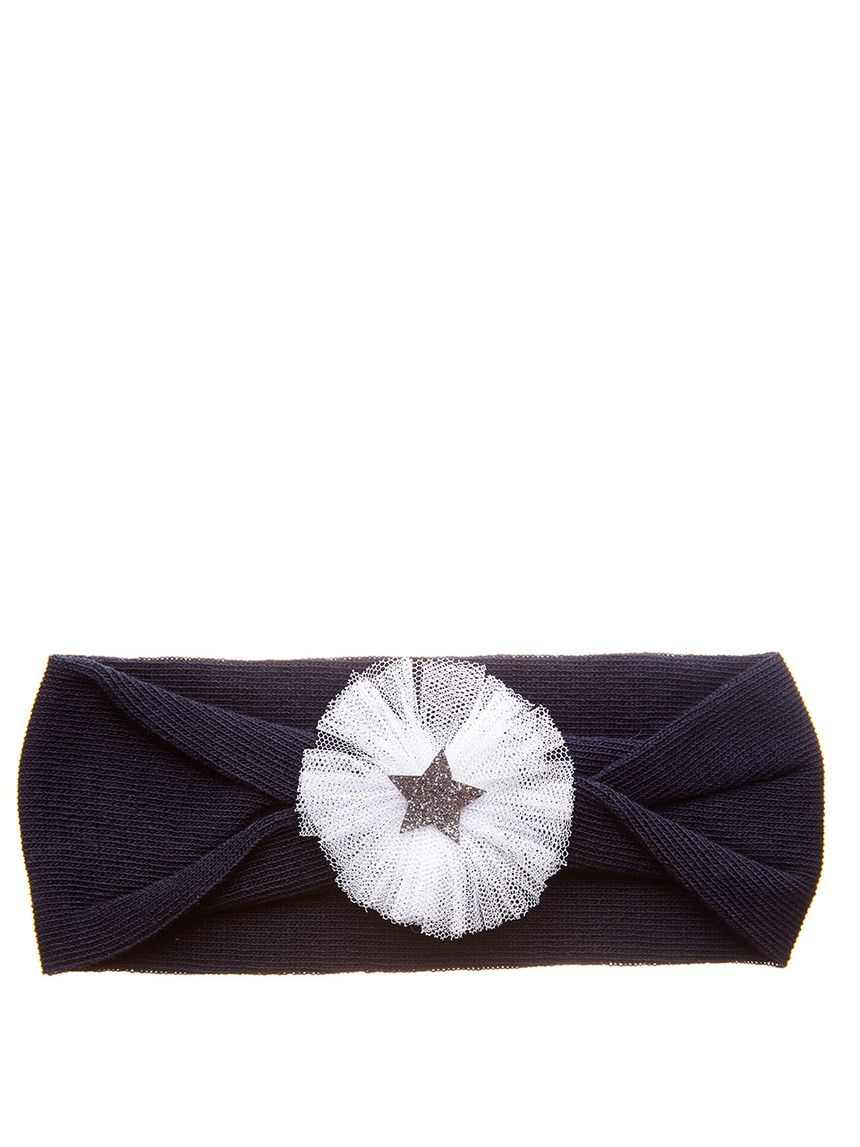 κορδέλα μαλλιών σκούρο μπλε με αστέρι για κορίτσι - Prénatal