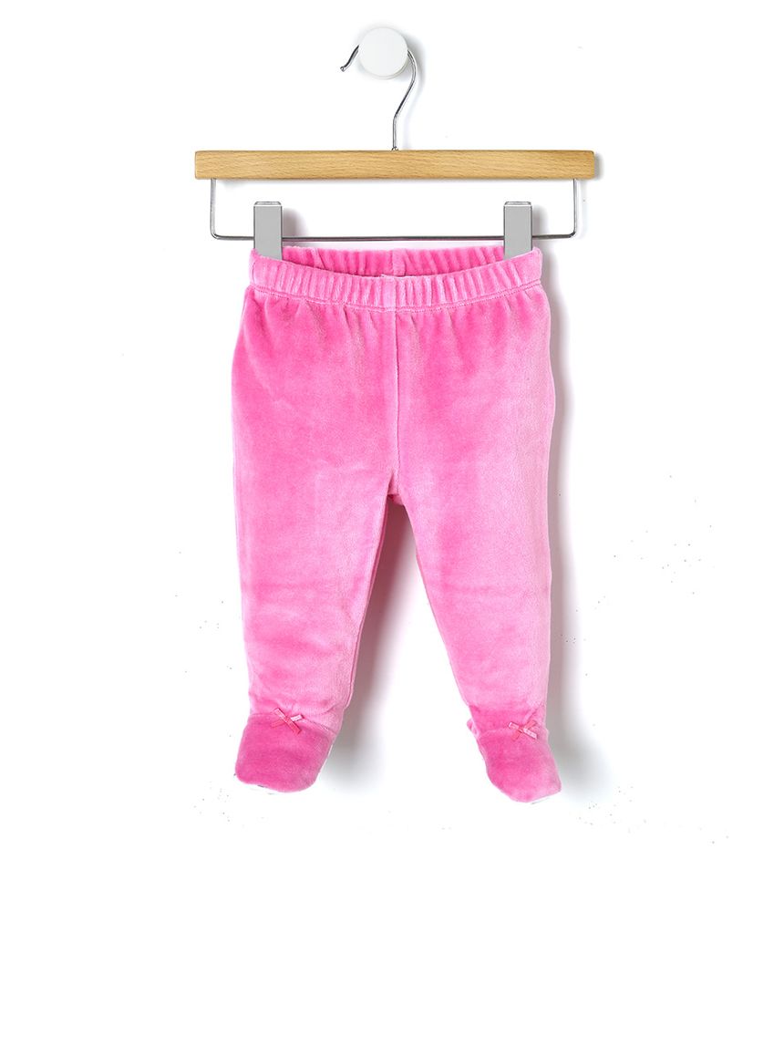 σετ μπλούζα και γκέτα σενίλ με κουνελάκια για κορίτσι 641966 - Prénatal