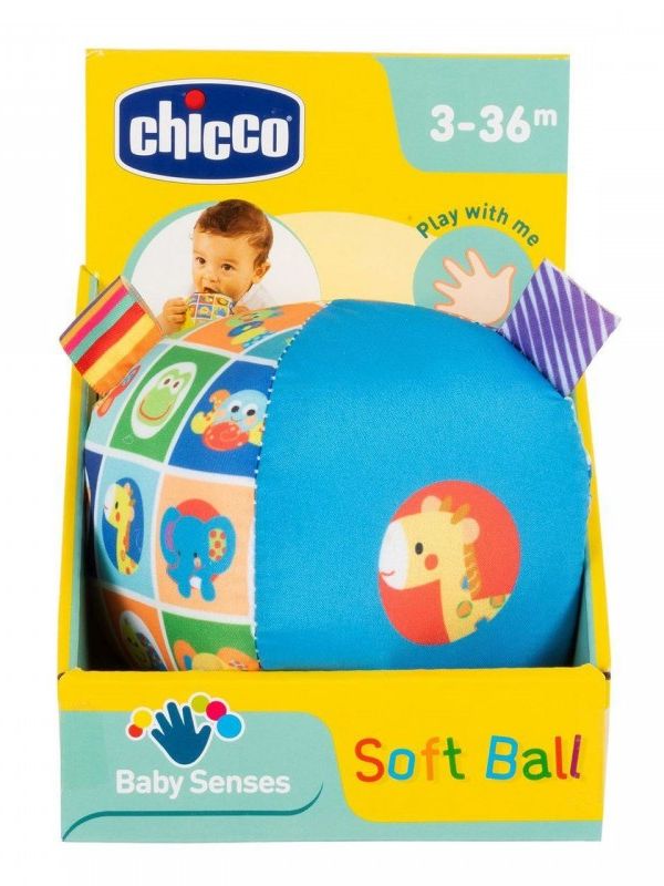 Chicco soft ball μαλακή μπαλίτσα 9,5 εκ. y03-10057-00 - Chicco