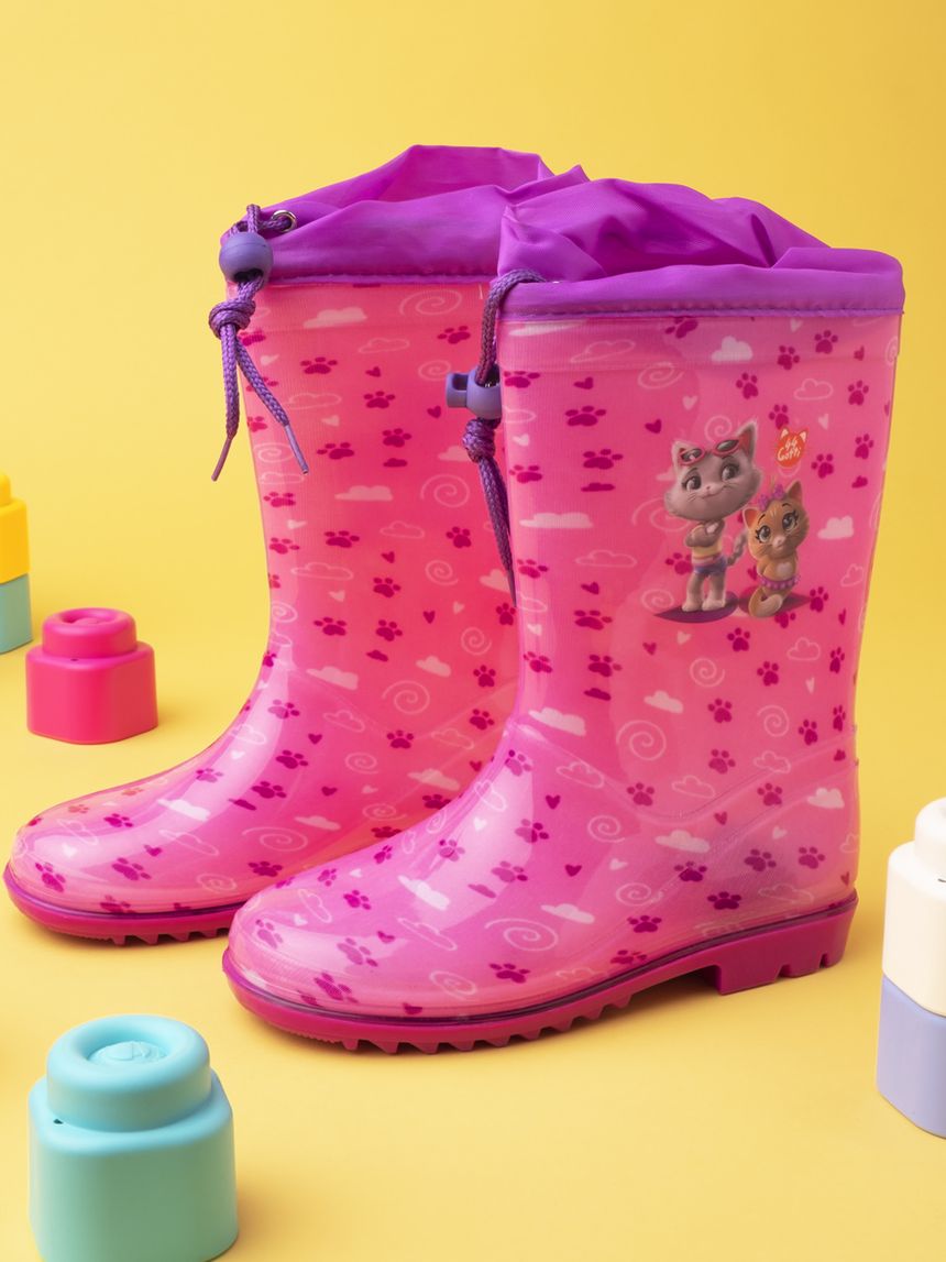 γαλότσες 44 γάτες για κορίτσι- big size - Prénatal