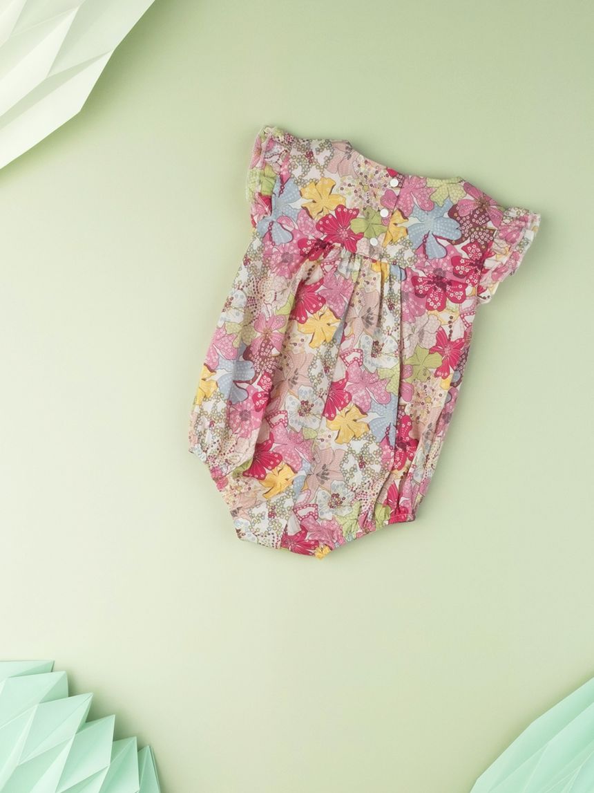 φορμάκι κοντό με εμπριμέ στάμπα για κορίτσι - Prénatal