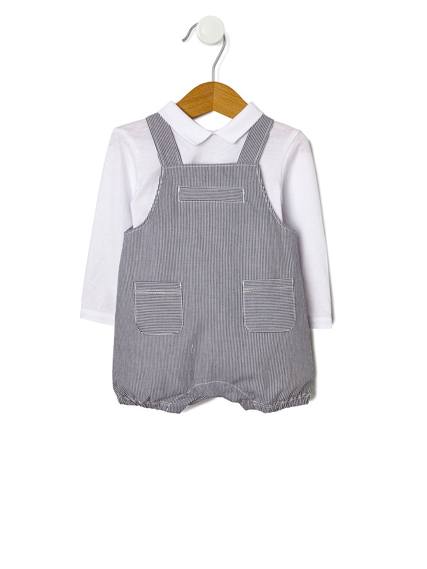 σετ μπλούζα και σαλοπέτα ριγέ για αγόρι - Prénatal