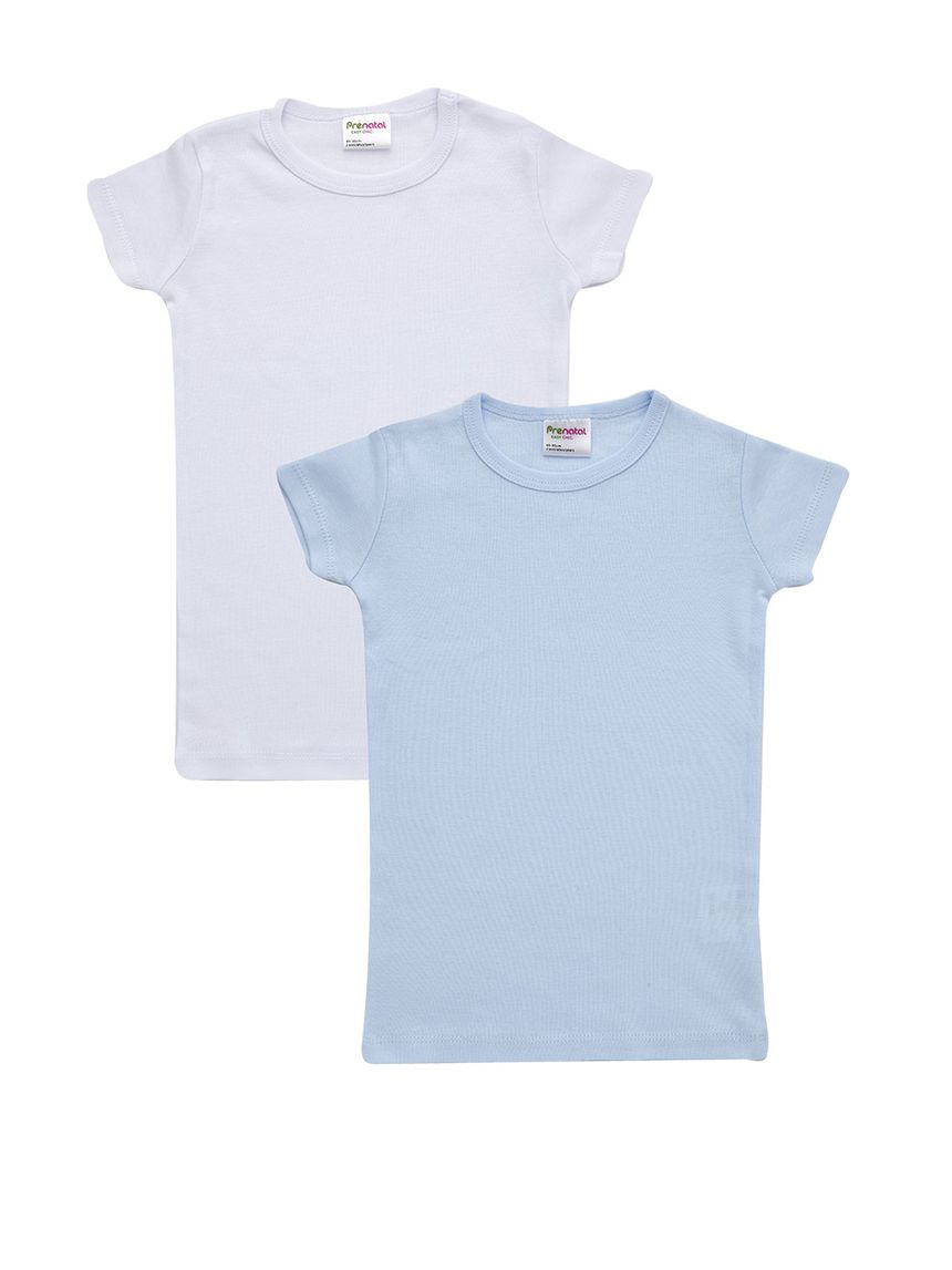 φανελάκι κοντομάνικο πακέτο χ2 για αγόρι - Prénatal