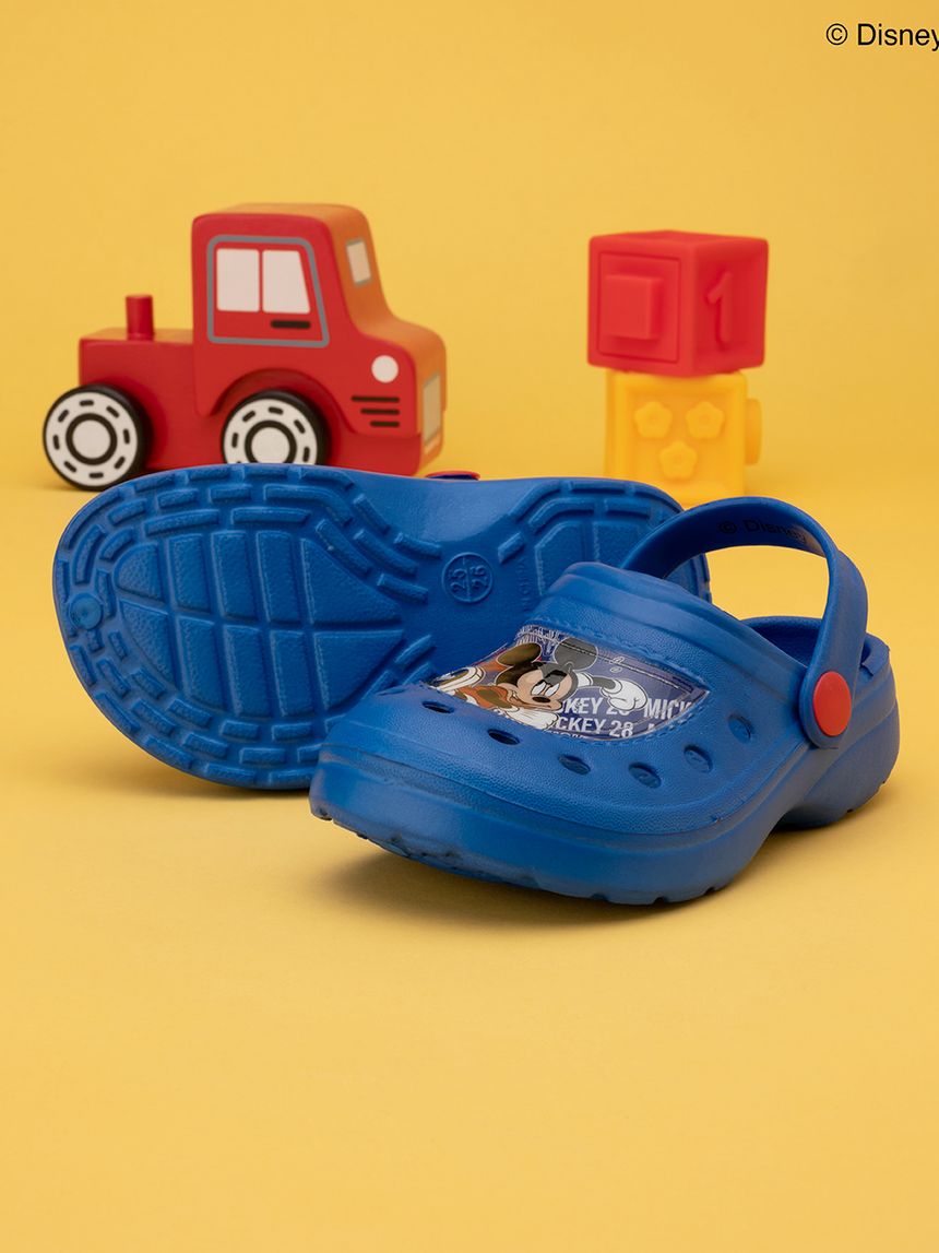 σαμπό θαλάσσης μπλε με τον mickey για αγόρι - SILVER