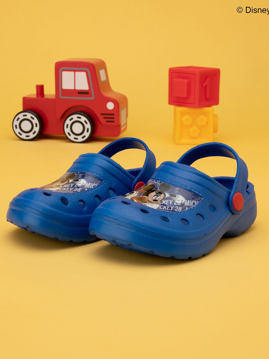 σαμπό θαλάσσης μπλε με τον mickey για αγόρι - SILVER