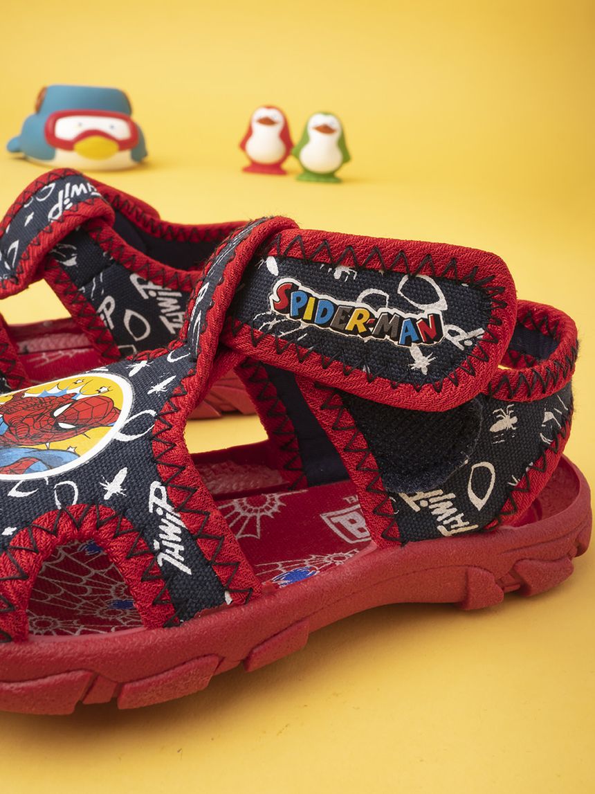 σανδάλια με τον spiderman για αγόρι 694231 - SILVER