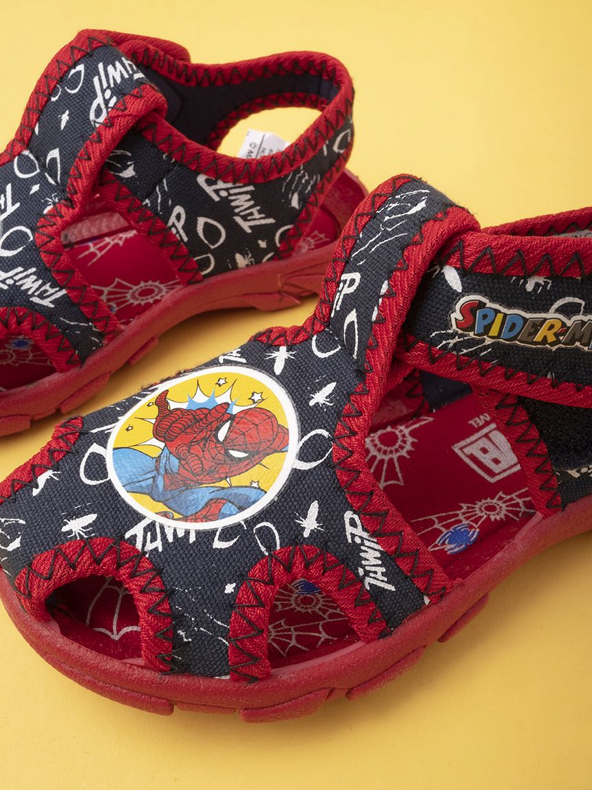 σανδάλια με τον spiderman για αγόρι 694231 - SILVER