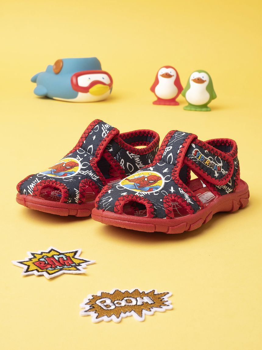 σανδάλια με τον spiderman για αγόρι 694231 - SILVER