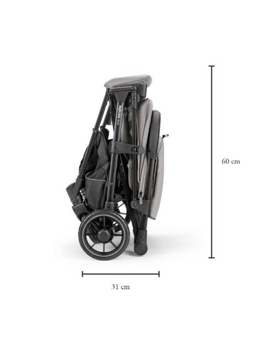 Inglesina καρότσι περιπάτου now nero/snap grey - Inglesina