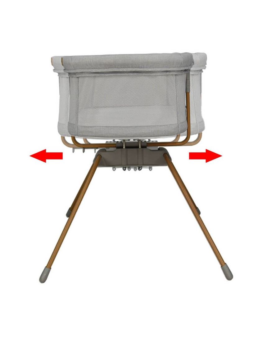 Bebe stars λίκνο chic 2in1 light grey - Bebe Stars