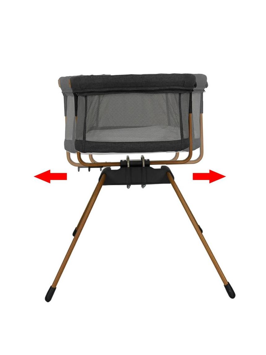 Bebe stars λίκνο chic 2in1 light graphite - Bebe Stars