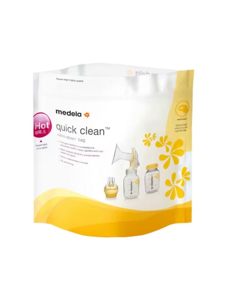 Medela quick clean™ σακουλάκια αποστείρωσης μικροκυμάτων 5τμχ - Medela