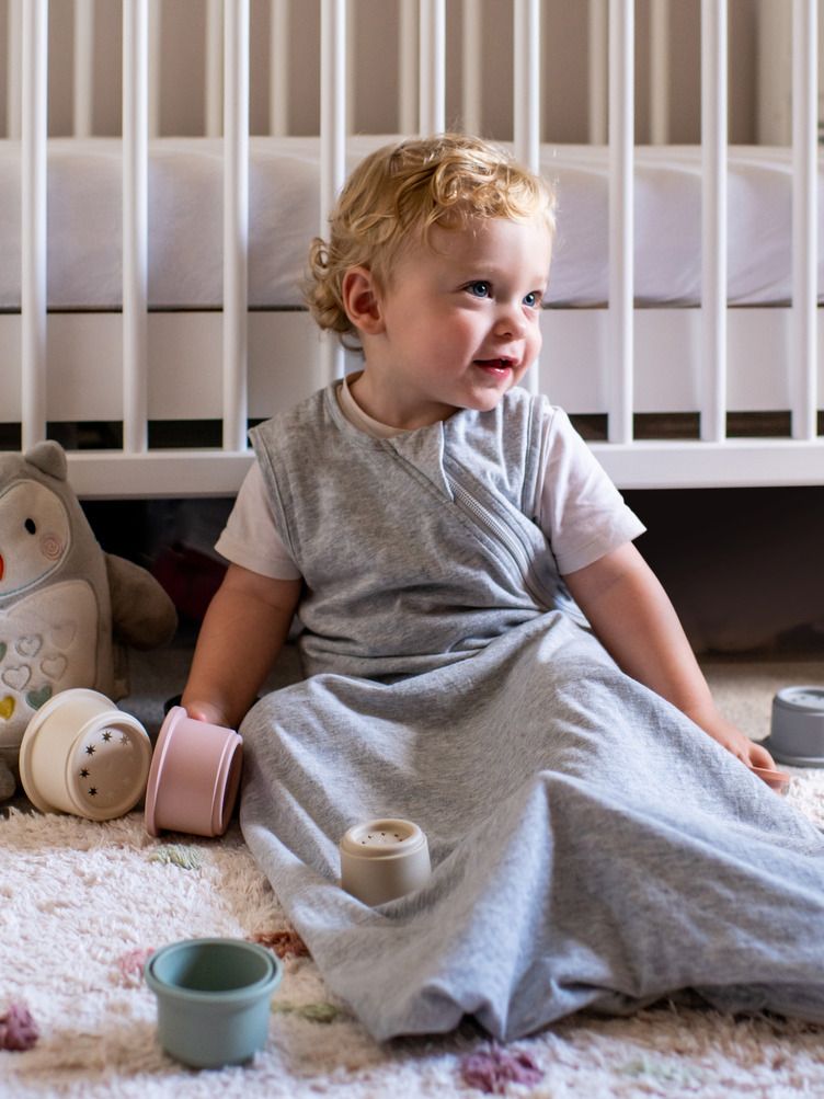 Gro υπνόσακος sleepbag χειμερινός 2.5 tog sky grey marl 18-36 μηνών - The Gro Company