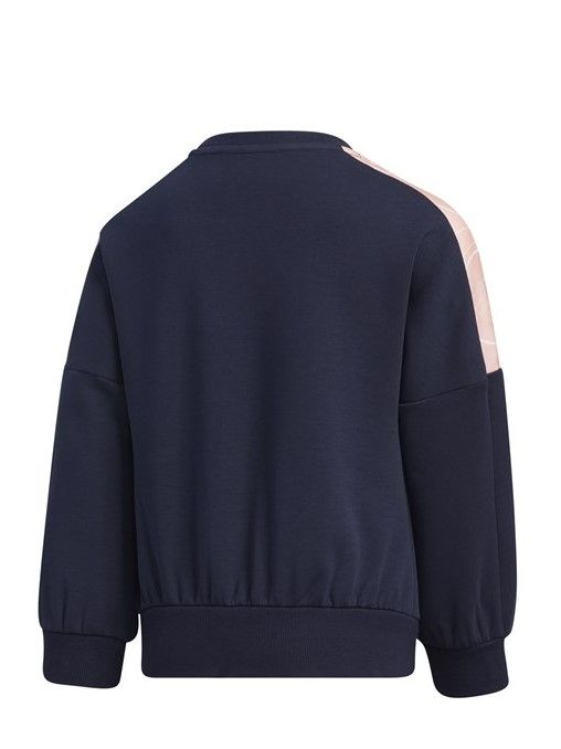 Adidas μπλούζα φούτερ μπλε gl1362 για κορίτσι - Adidas