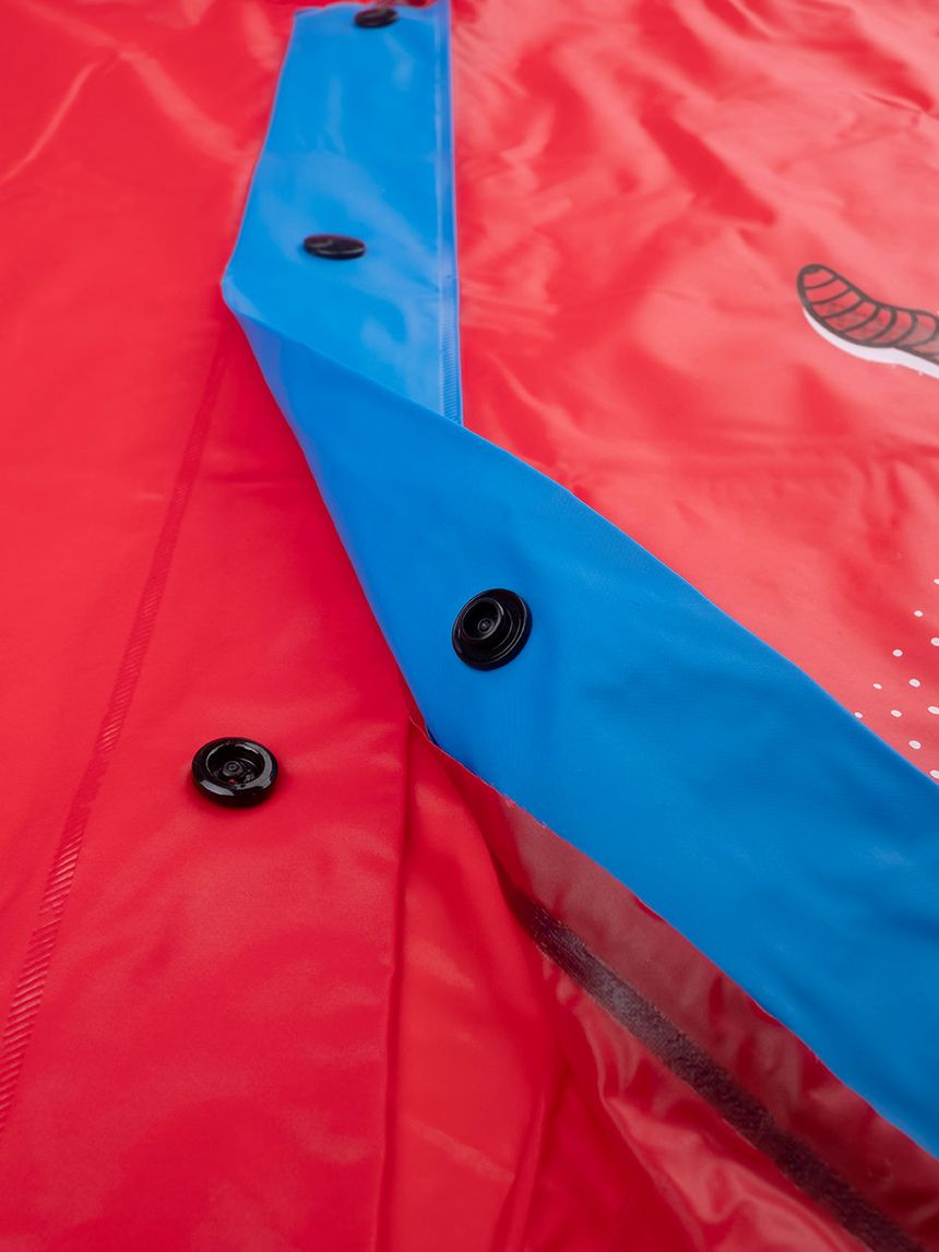 παιδικό αδιάβροχο κόκκινο με το spiderman για αγόρι - Prénatal