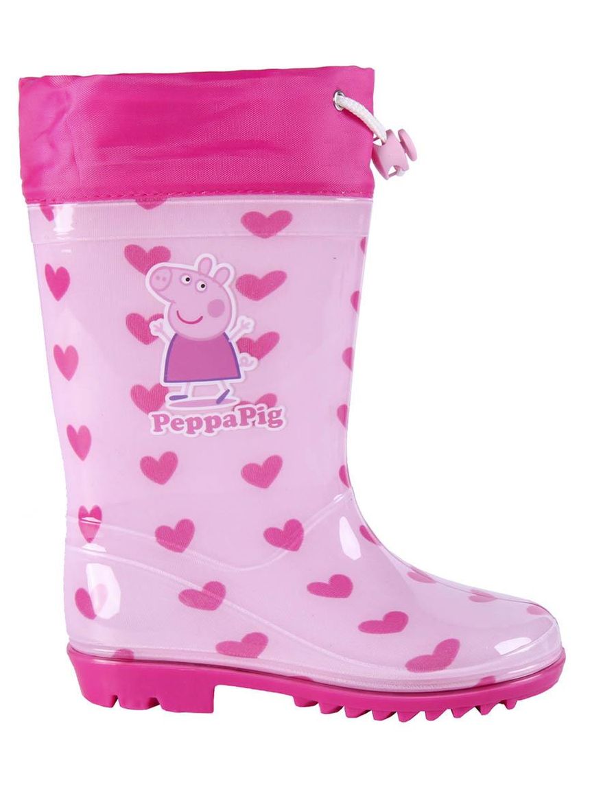 παιδικές γαλότσες ροζ με την peppa για κορίτσι - Disney