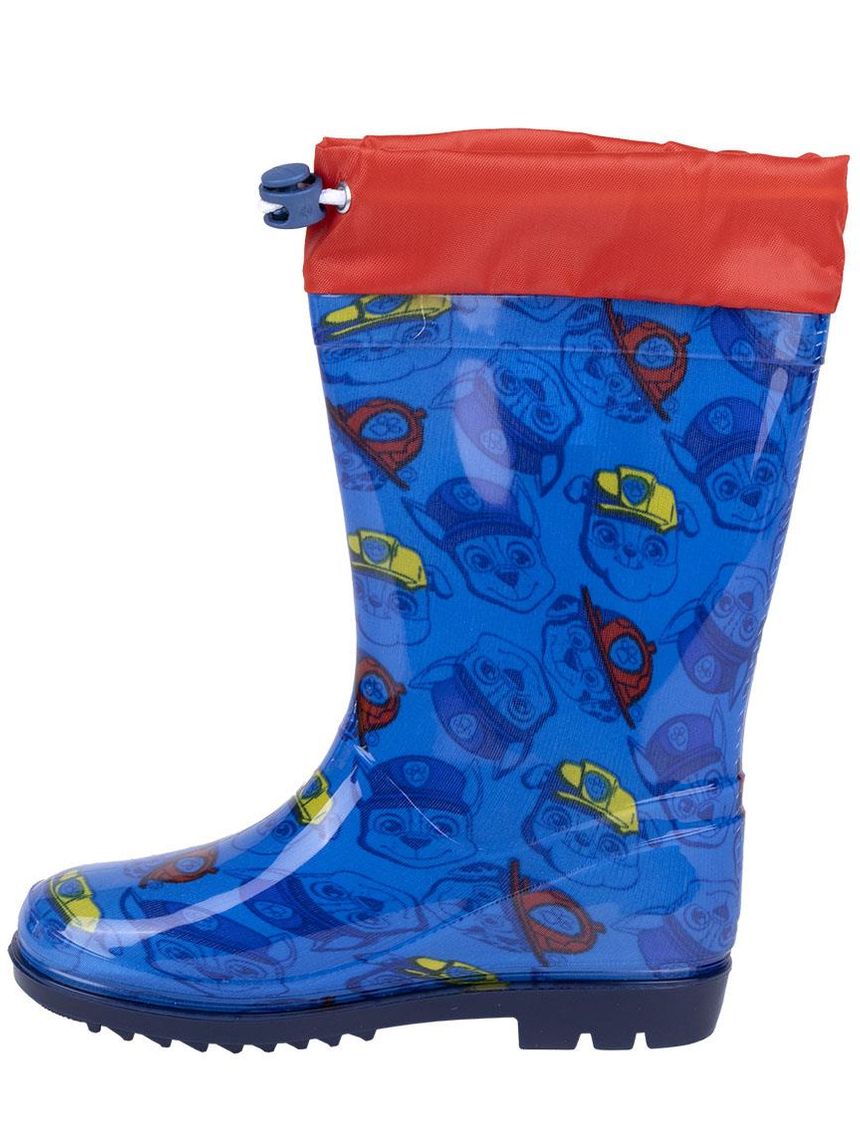 παιδικές γαλότσες μπλε με τα paw patrol για αγόρι - Disney