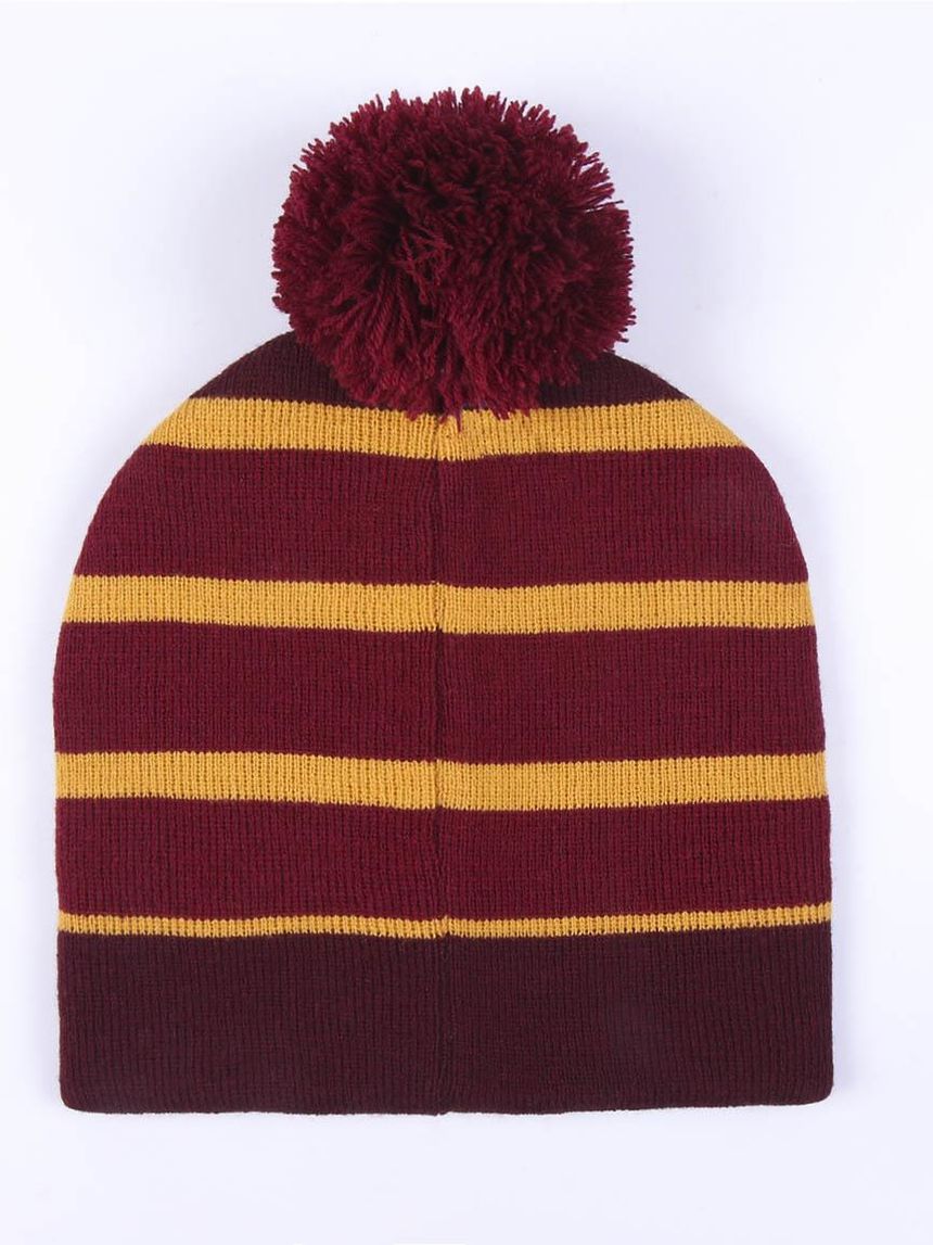 παιδικό χειμερινό σκουφάκι μπορντώ με το harry potter unisex - Disney