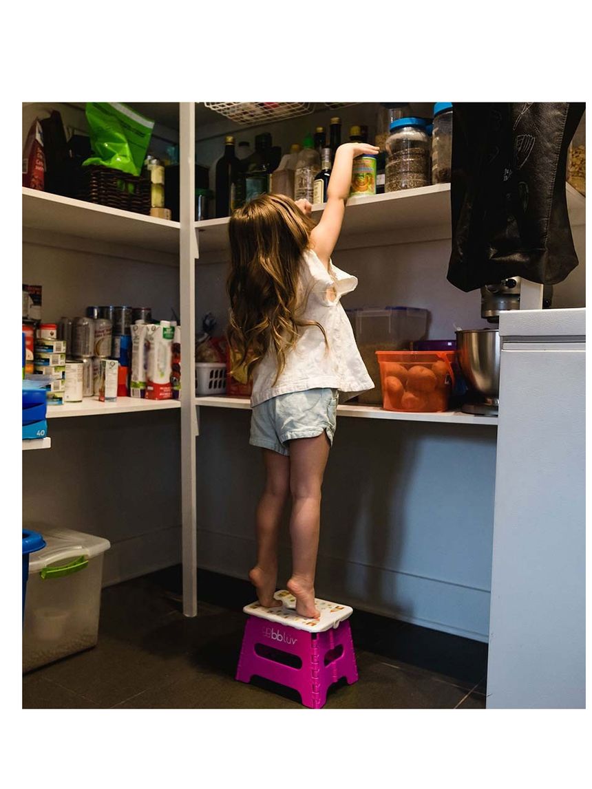 Bbluv μονό βοηθητικό σκαλοπατάκι μπάνιου αναδιπλούμενο lime b0114-l - Bbluv