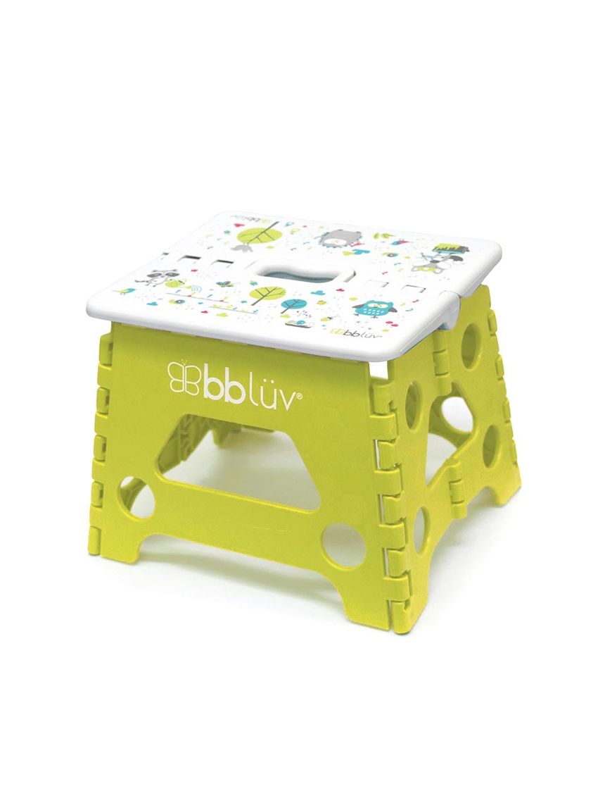 Bbluv μονό βοηθητικό σκαλοπατάκι μπάνιου αναδιπλούμενο lime b0114-l - Bbluv