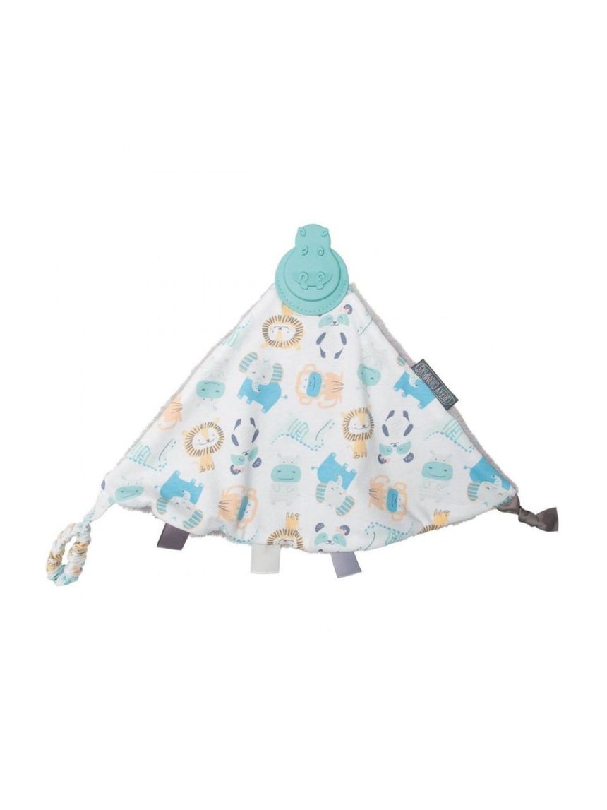 Cheeky chompers comfortchew animals, πανάκι αγκαλιάς με ενσωματωμένο μασητικό οδοντοφυΐας - Cheeky Chompers