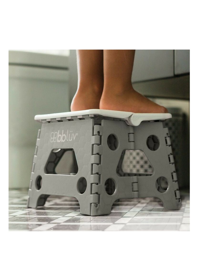 Bbluv μονό βοηθητικό σκαλοπατάκι μπάνιου αναδιπλούμενο grey - Bbluv