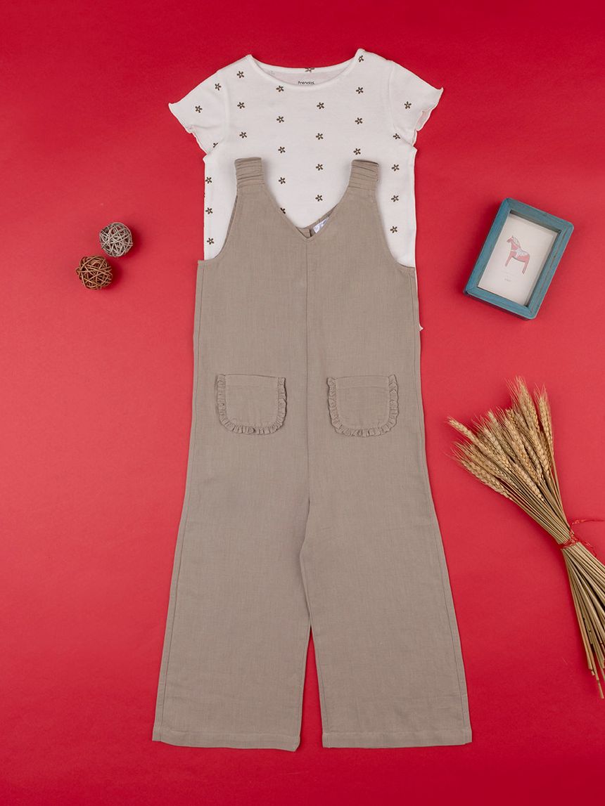 παιδικό σετ t-shirt και σαλοπέτα για κορίτσι - Prénatal