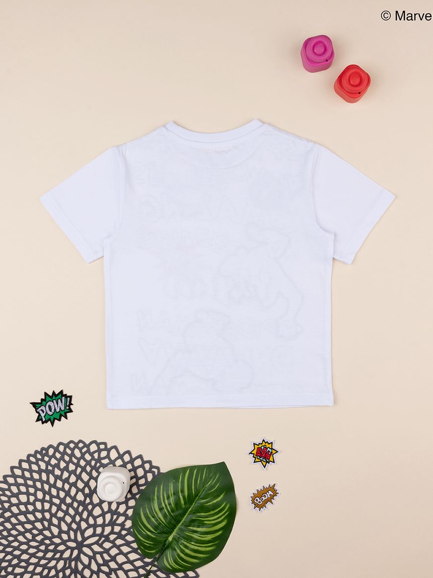 παιδικό t-shirt λευκό με το spiderman για αγόρι - Prénatal