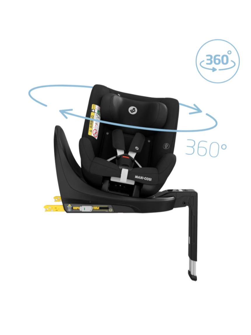 Maxi cosi κάθισμα αυτοκινήτου mica eco 360° i-size (61-105cm) authentic black - Maxi-Cosi