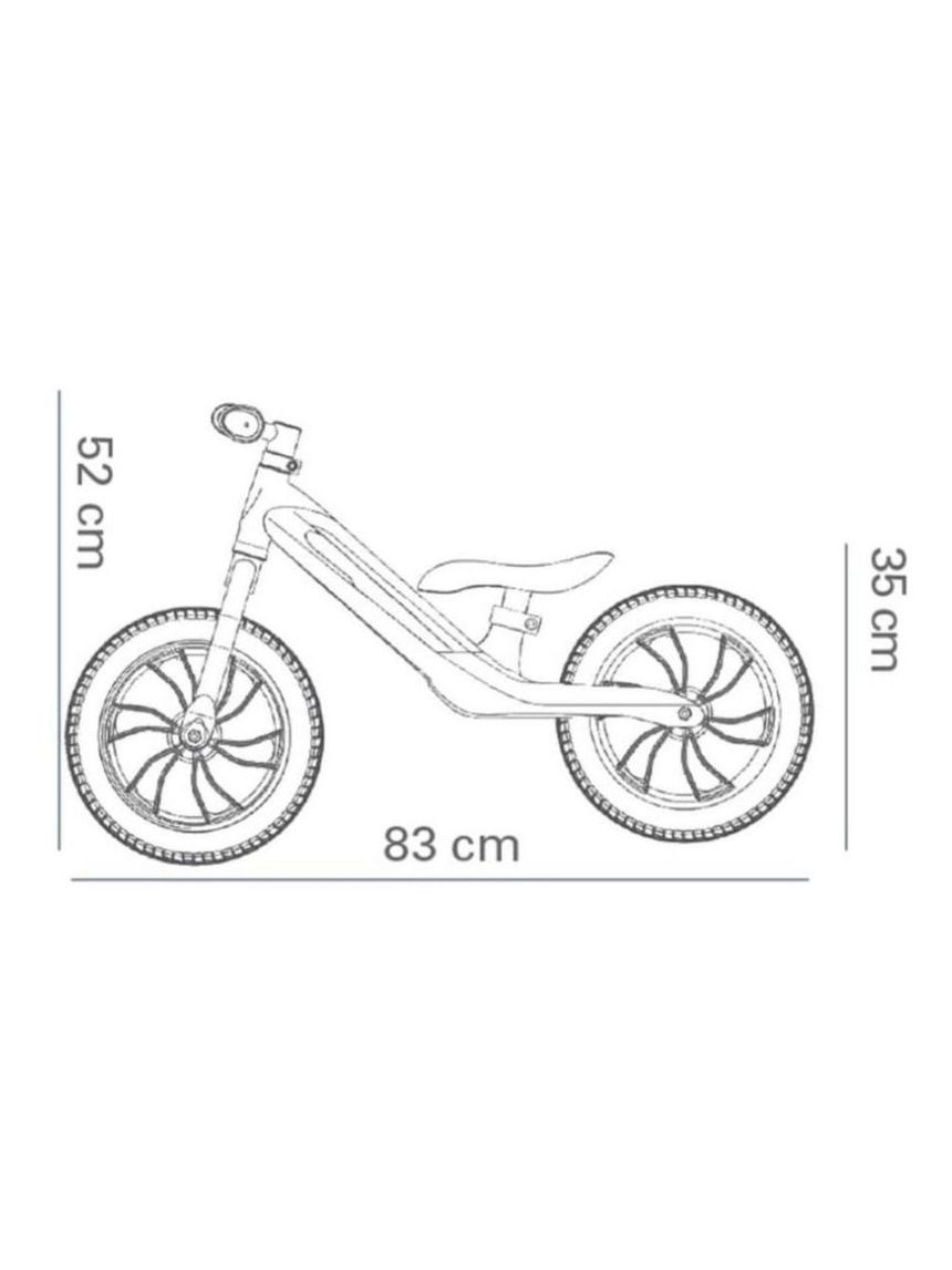 Qplay racer air ποδήλατο ισορροπίας μαύρο 01-1212055-01 - QPLAY