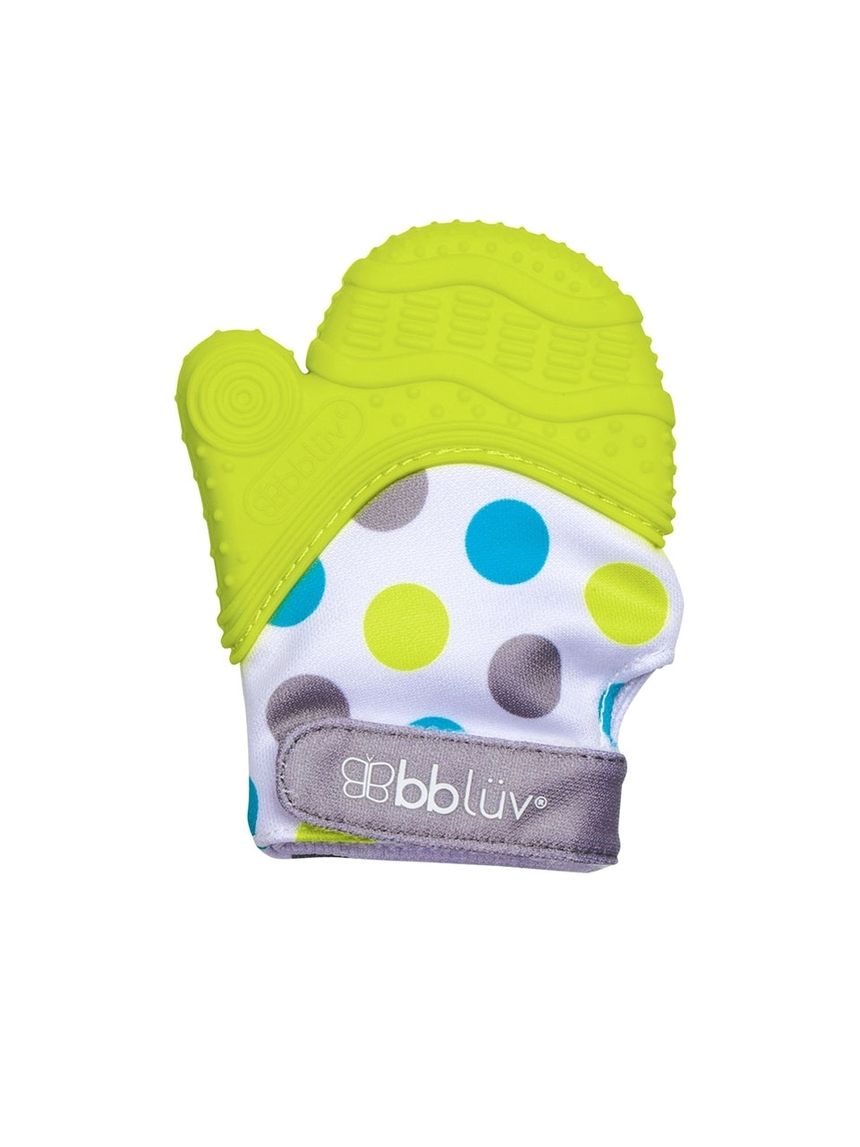Bbluv μασητικό γάντι οδοντοφυΐας από σιλικόνη για 3 m+- lime - Bbluv