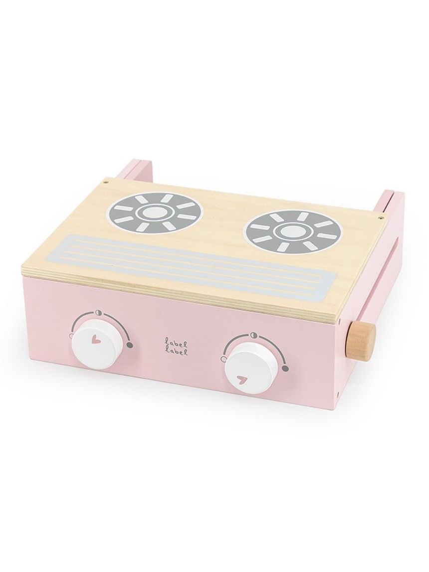 Label label ξύλινη φορητή κουζίνα ροζ llwt-24784 - Label Label