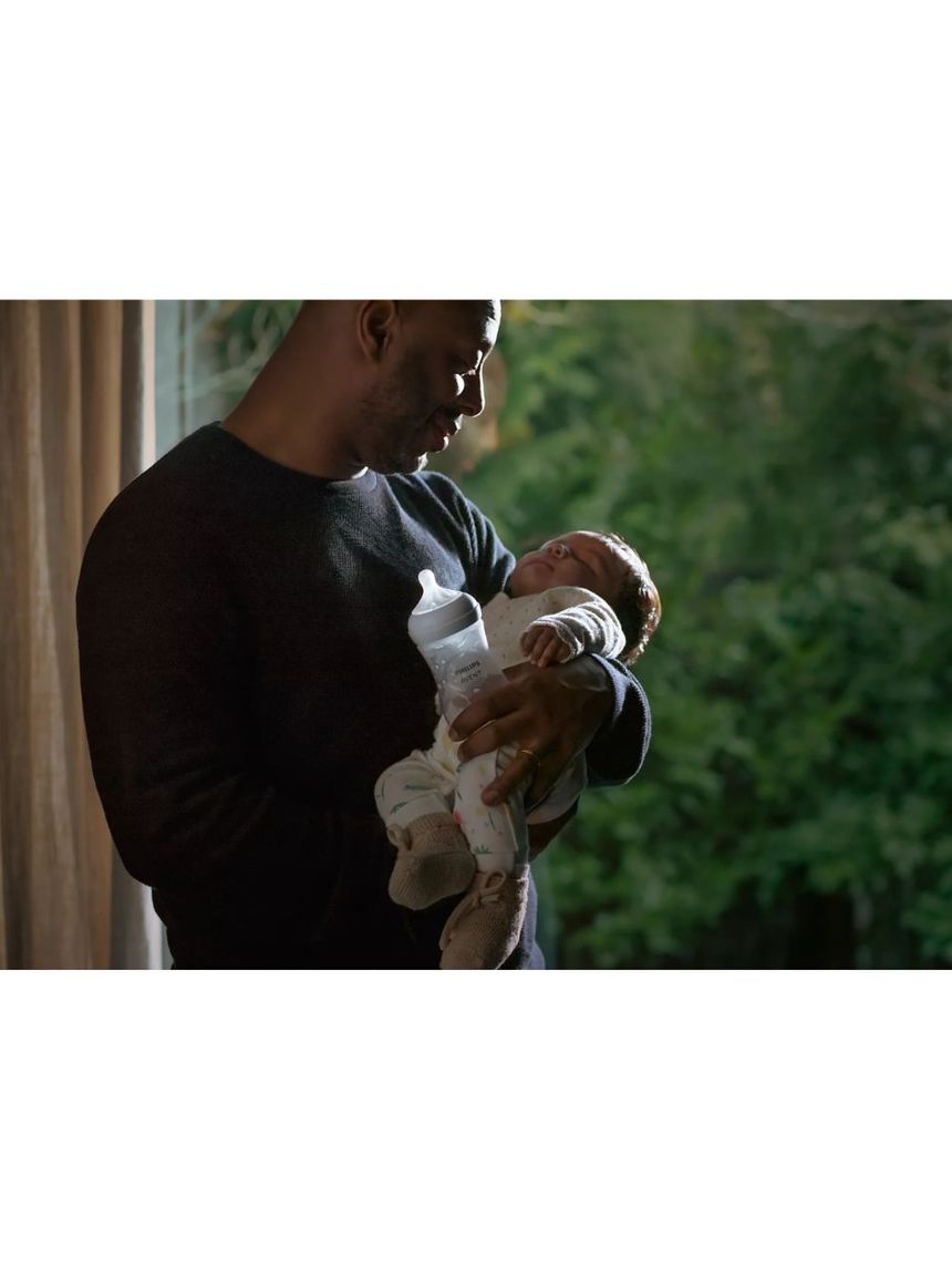 Philips avent πλαστικό μπιμπερό natural response 260ml μέτριας ροής 3-6m κοάλα scy903/67 - Philips Avent