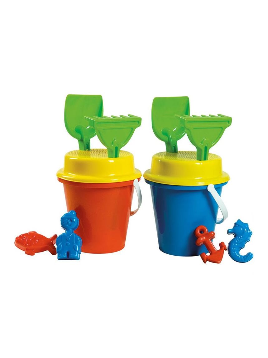 Androni giocattoli βασικό σετ κουβαδάκι & παιχνίδια παραλίας 2 χρώματα - Androni Giocattoli