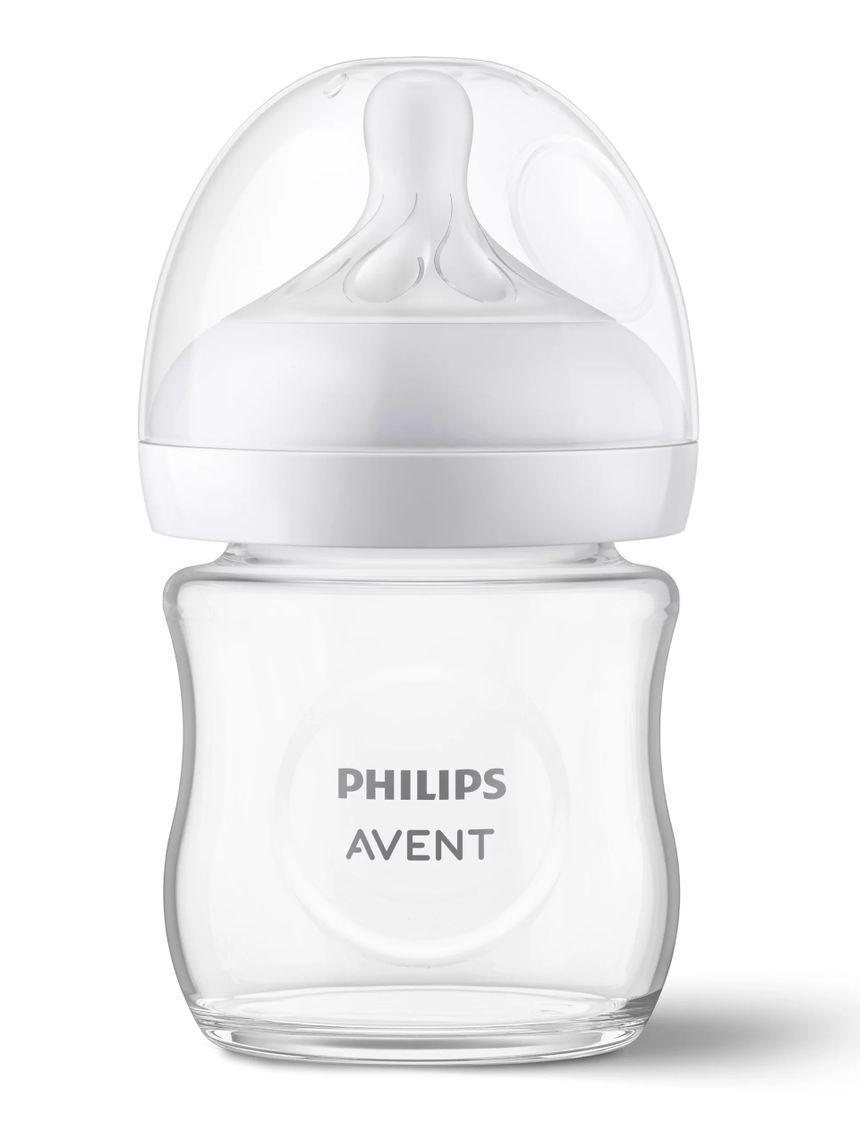 Philips avent γυάλινο μπιμπερό natural response 0m+ 120ml, scy930/01 - Philips Avent