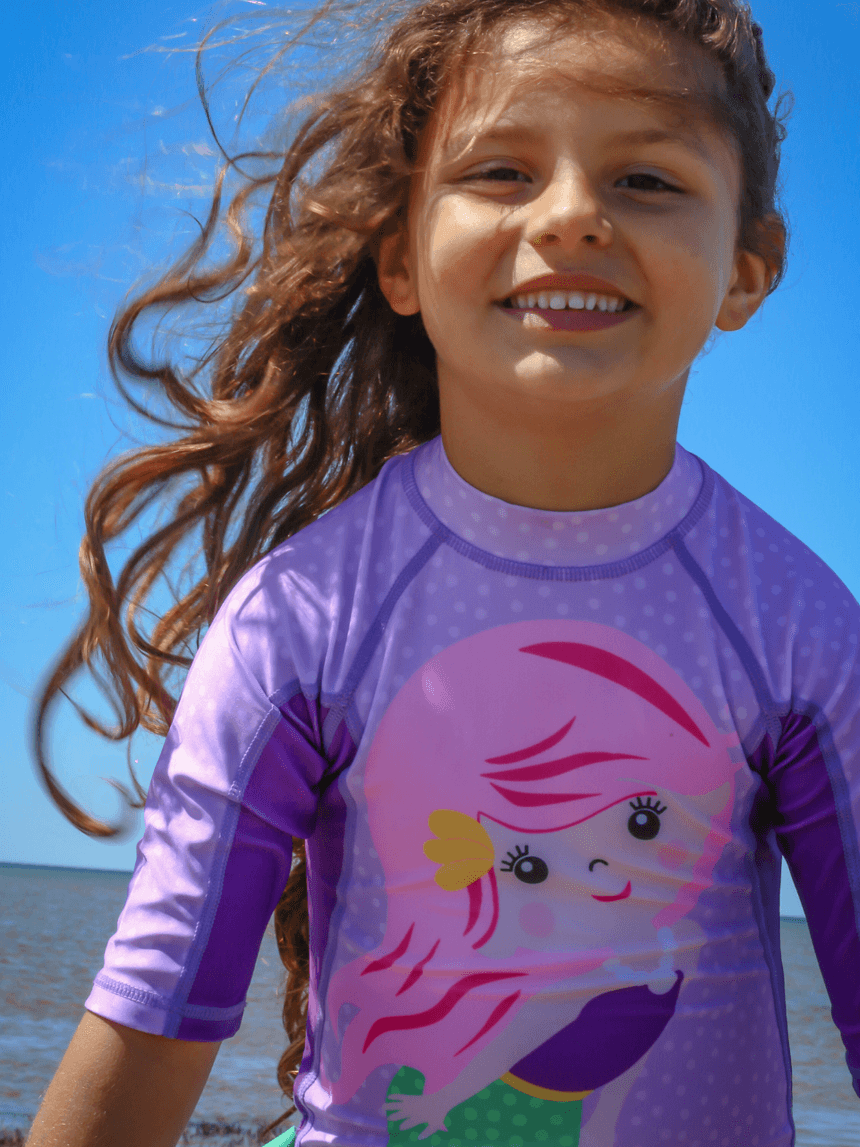 Zoocchini surf suit upf50 mermaid για κορίτσι - Zoocchini
