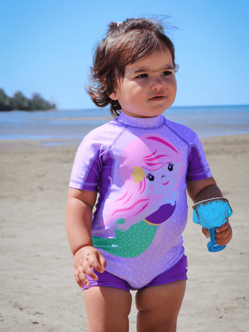 Zoocchini surf suit upf50 mermaid για κορίτσι - Zoocchini