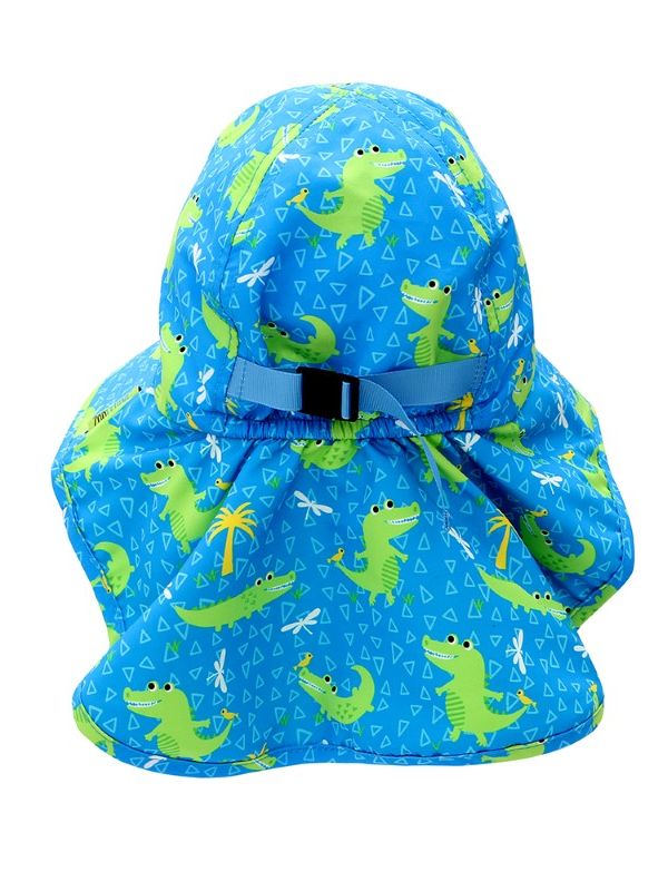 Zoocchini καπέλο λεγεωνάριου upf50 αλιγάτορας για αγόρι - Zoocchini